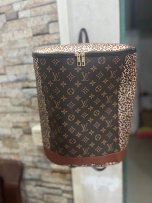 LV leopard cooler backpack
