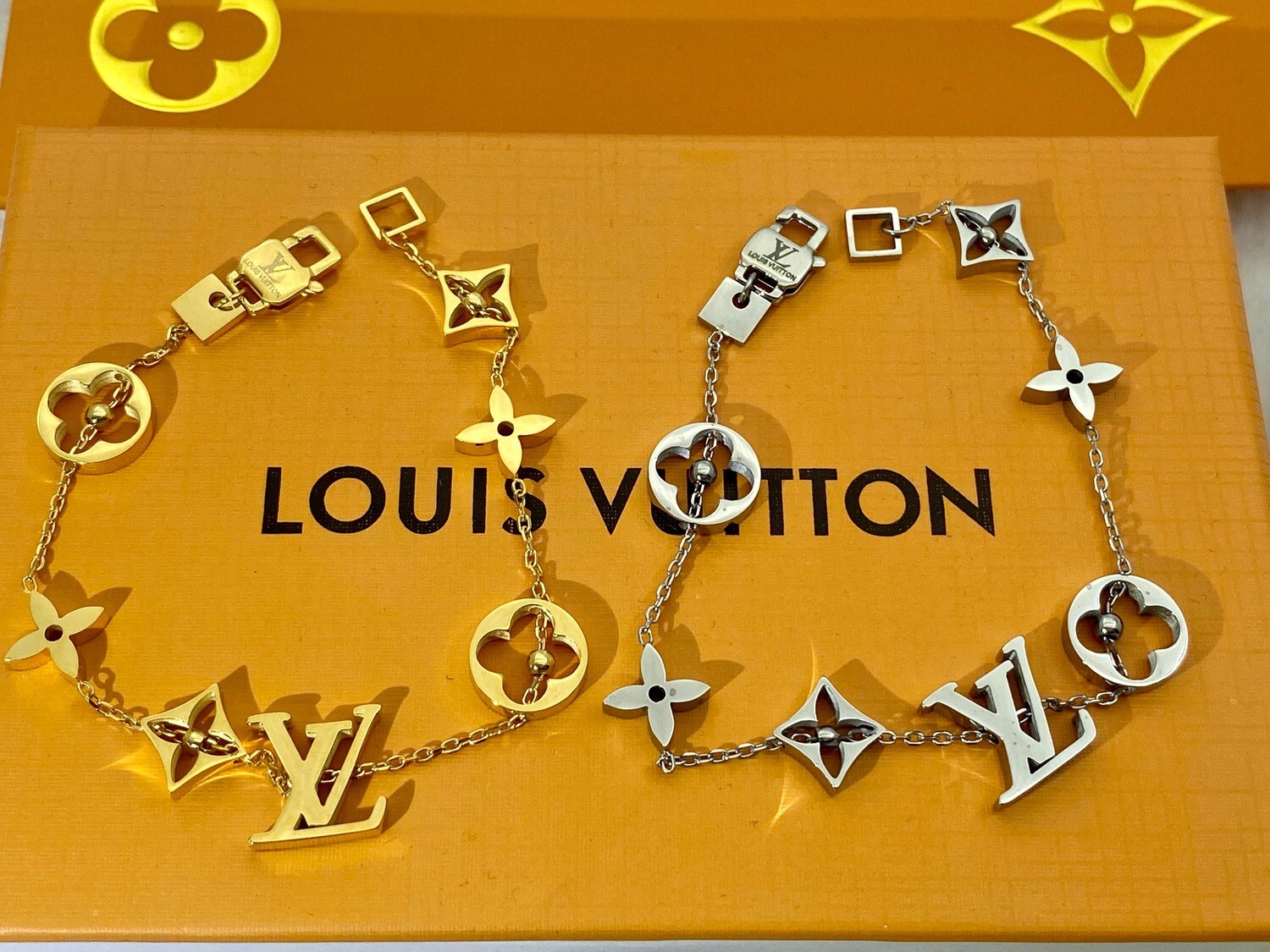 LV large mono bracelet