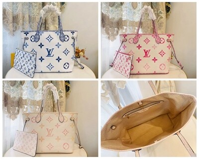 LV watercolor neverfull
