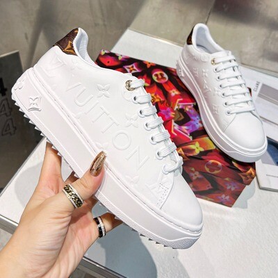 LV brown mono sneaker