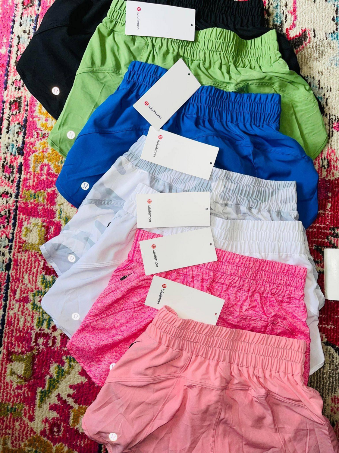 LULU track shorts