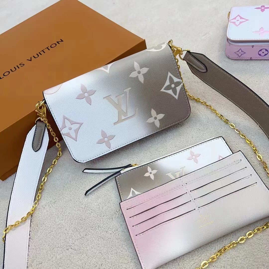 LV mocha pastel