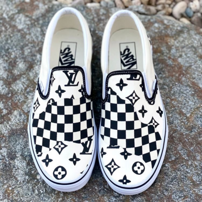 VANS LV checkered