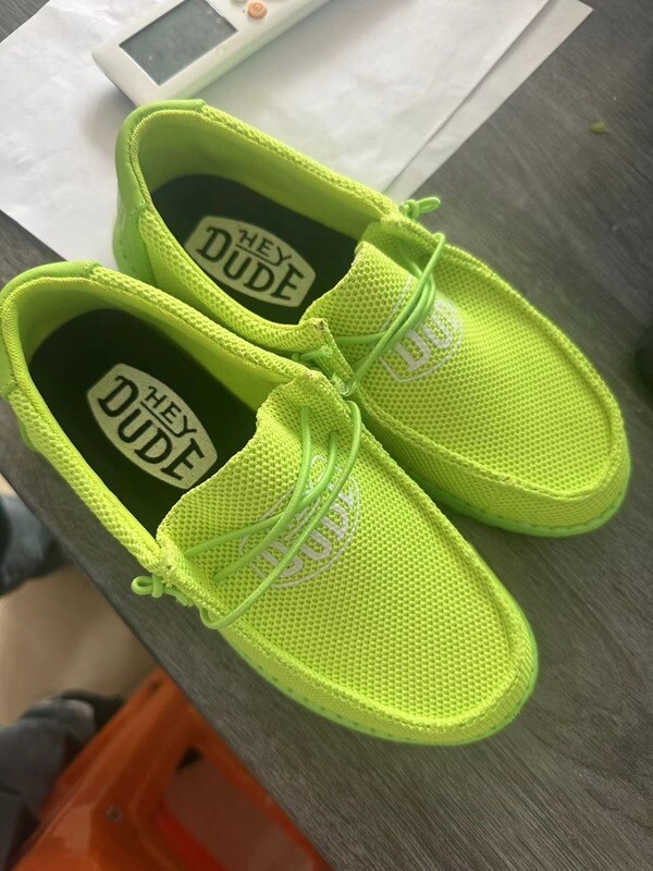 DUDES lime green