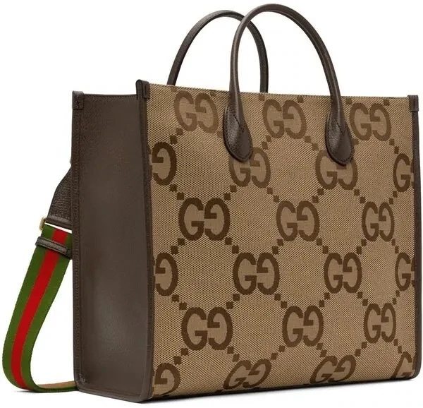 GG canvas web tote