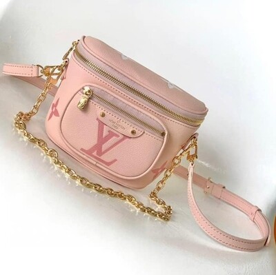LV pink mini bumbag