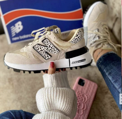 NB cream cheetah 574