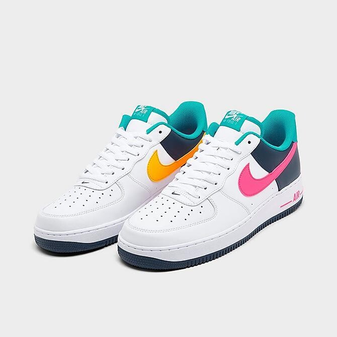 NIKE racer pink+thunder blue AF1