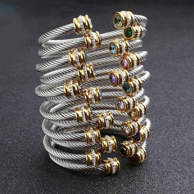DY birthstone bracelet