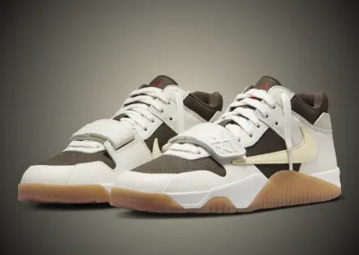 NIKE travis scott jumpman jack | sail mocha