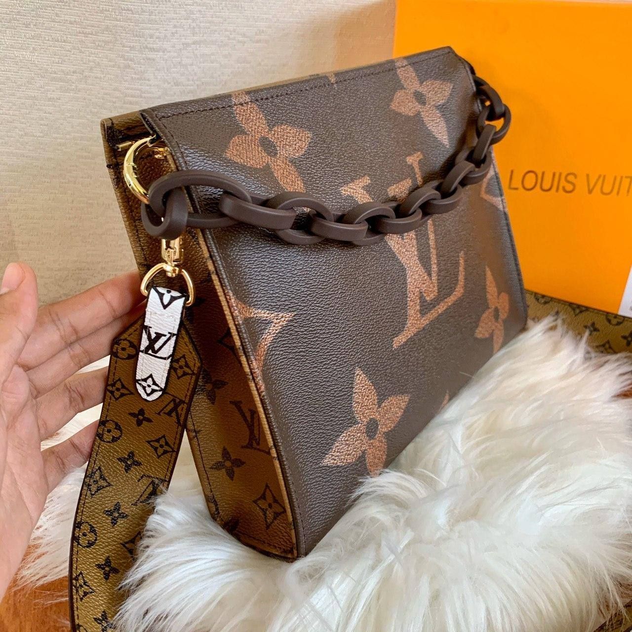 LV reverse mono toiletry pouch