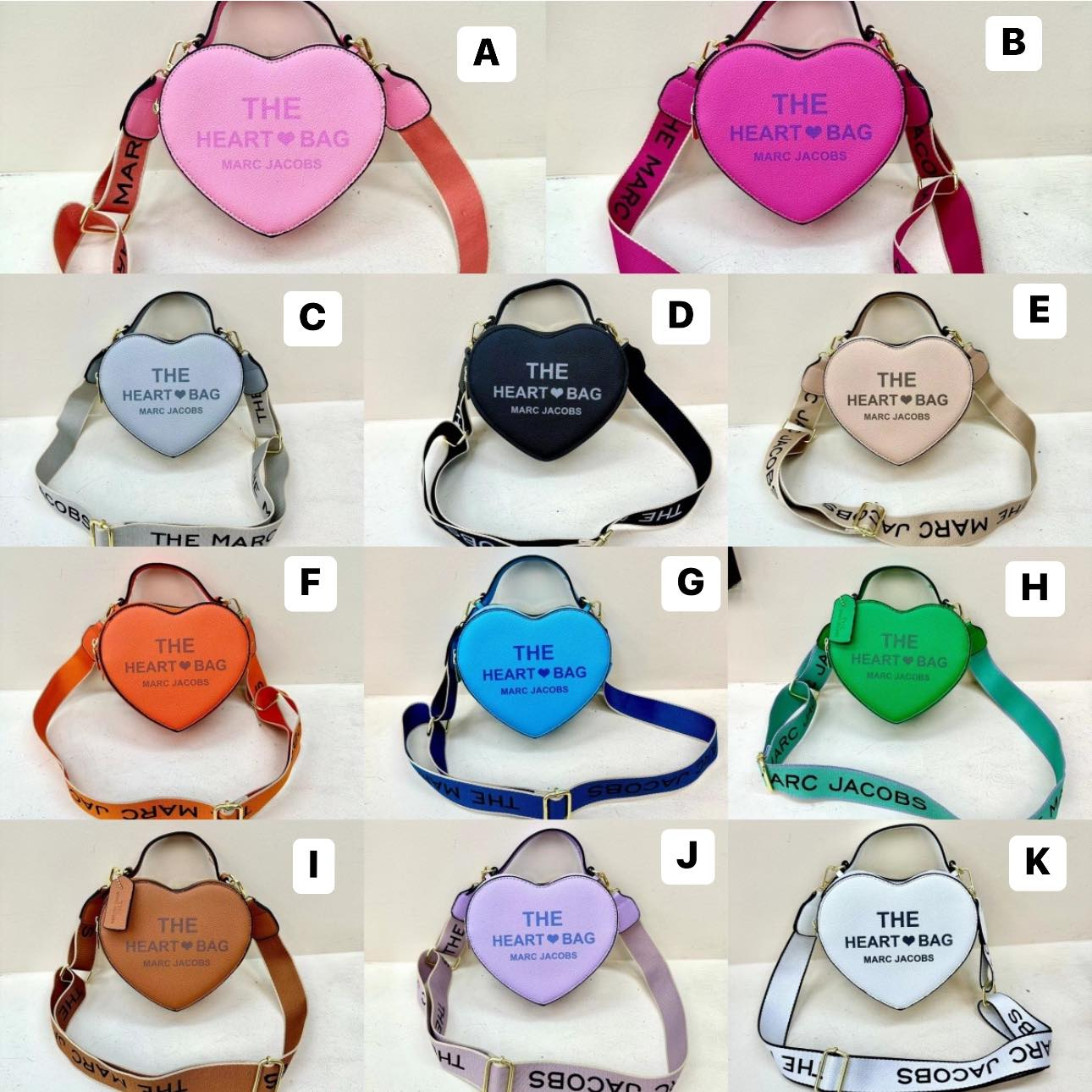 MJ the heart bag