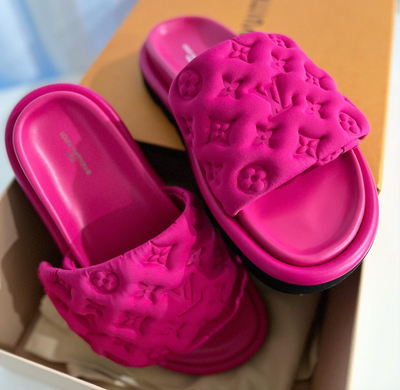 LV barbie pillow slide