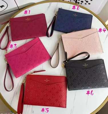 LV empreinte wristlet