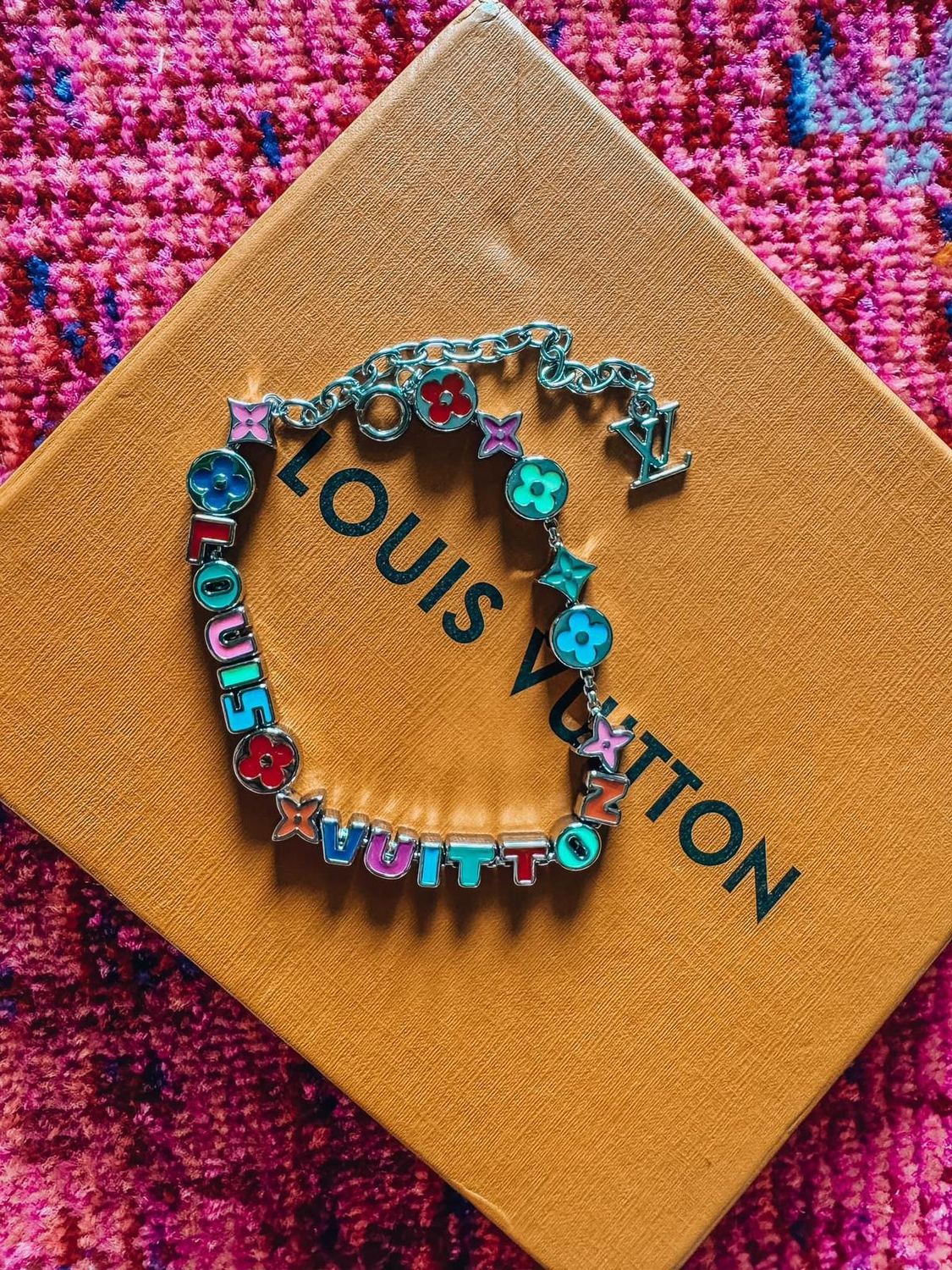 LV mono party bracelet