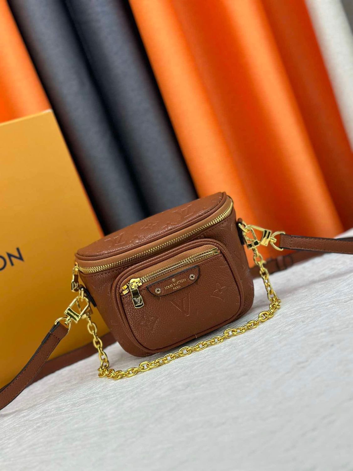 LV mocha bumbag