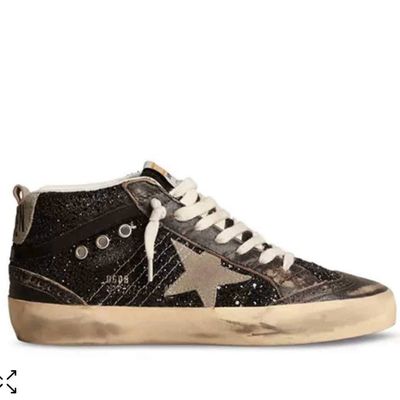 GGDB mid star black glitter