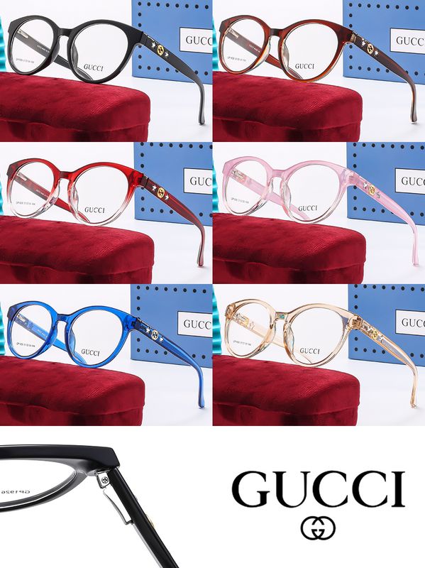 GG clear eyeglasses