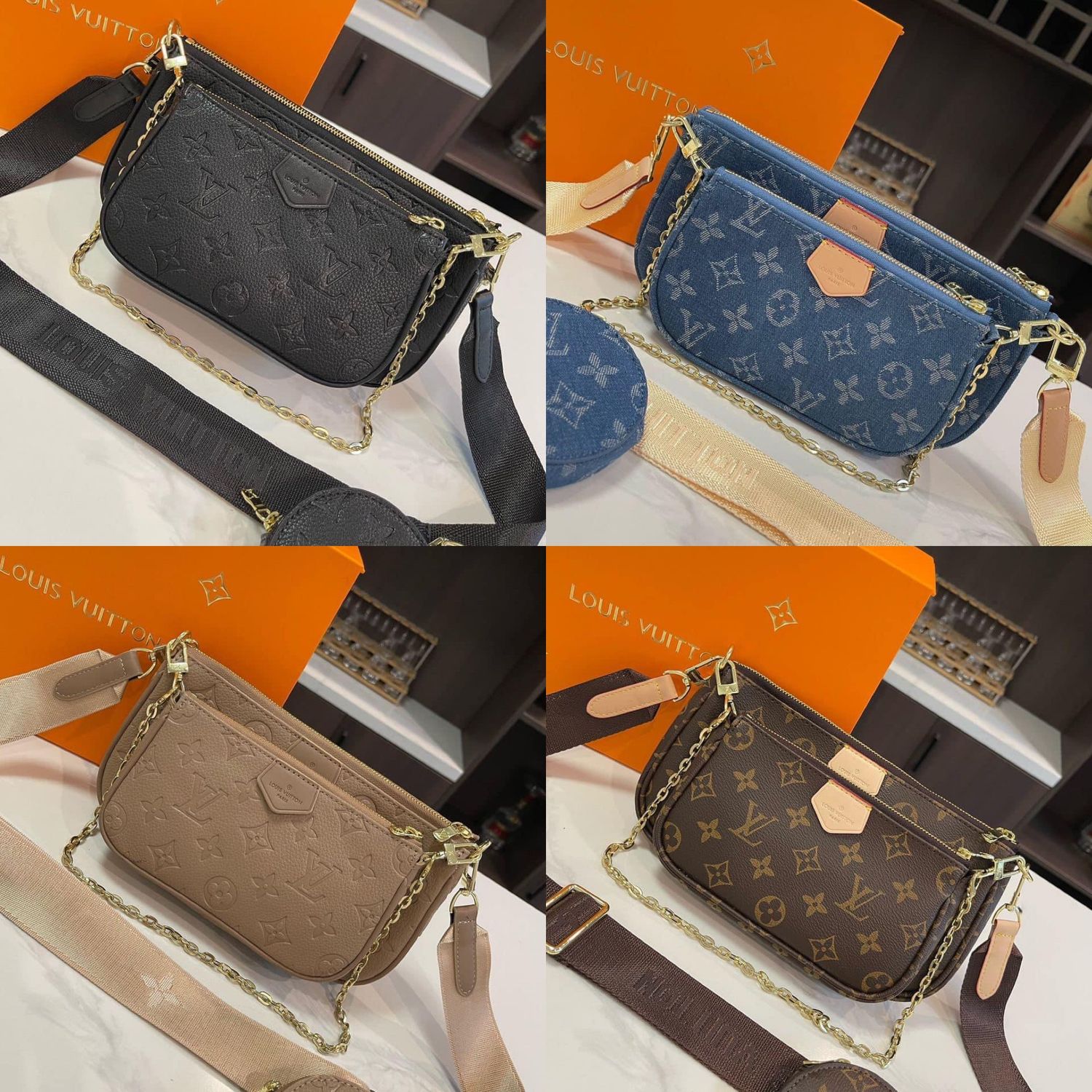 LV multi pochette