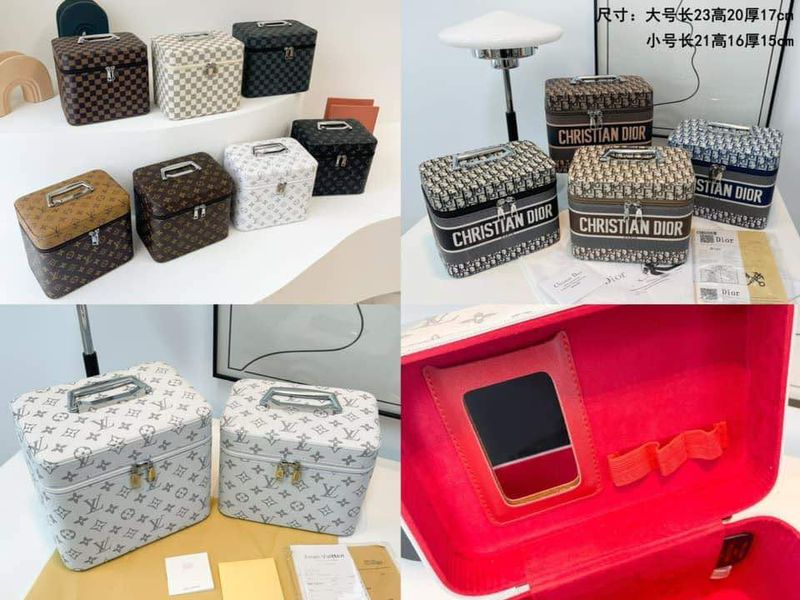 LV train case 2 piece set