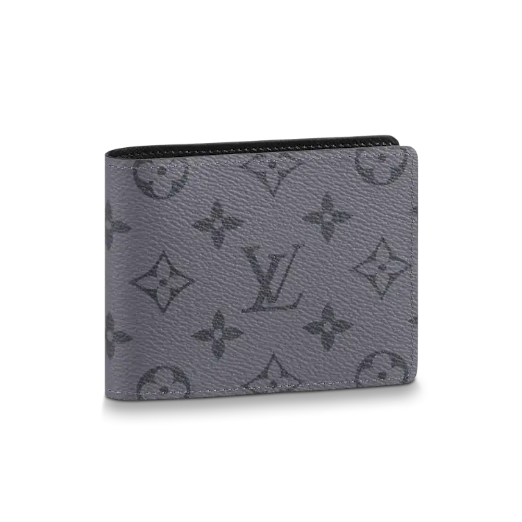 LV slender wallet grey mono