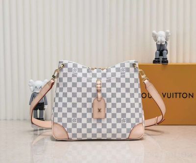 LV odeon white checker