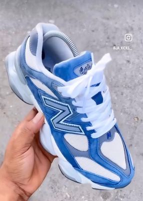 NB 9060 chrome blue