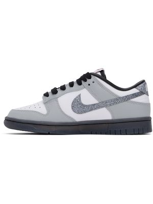 NIKE grey glitter swoosh