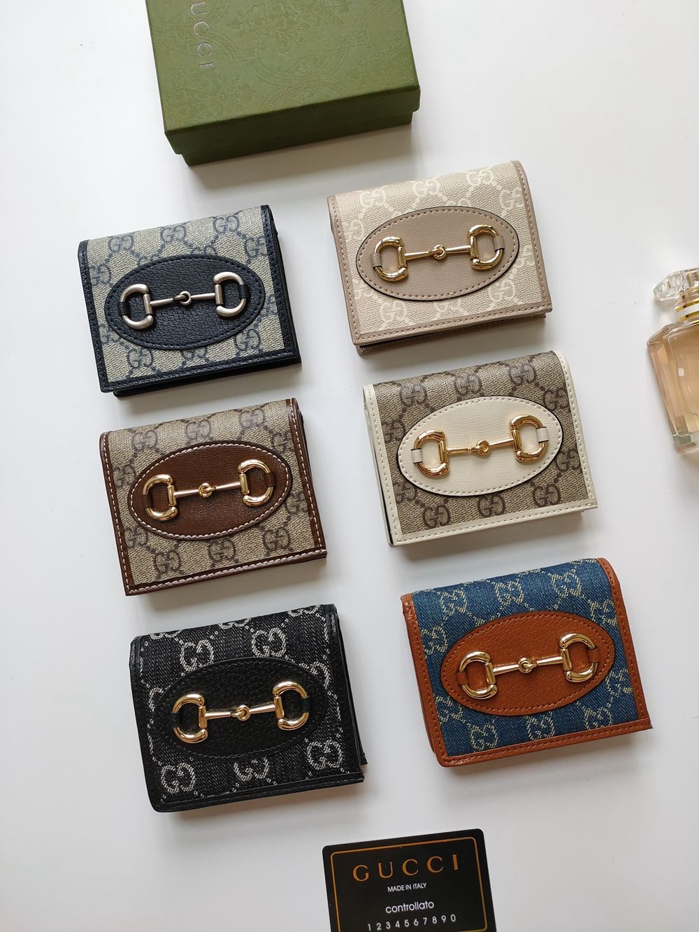 GG horsebit wallet