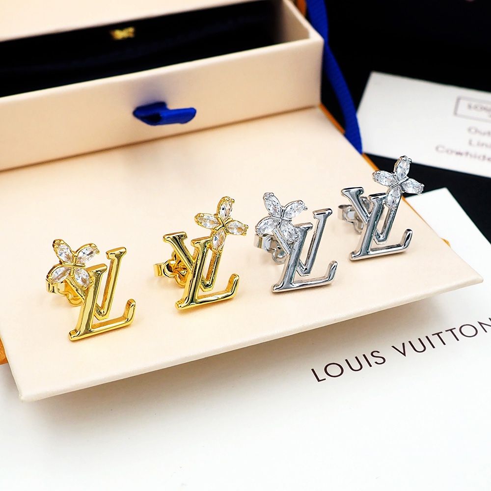 LV iconic flower stud