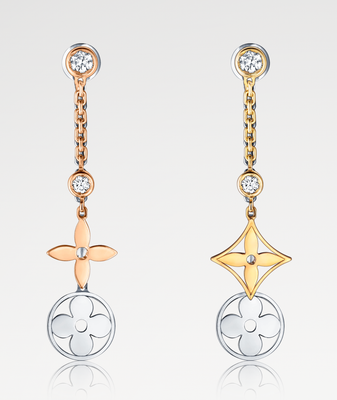 LV blossom long earring