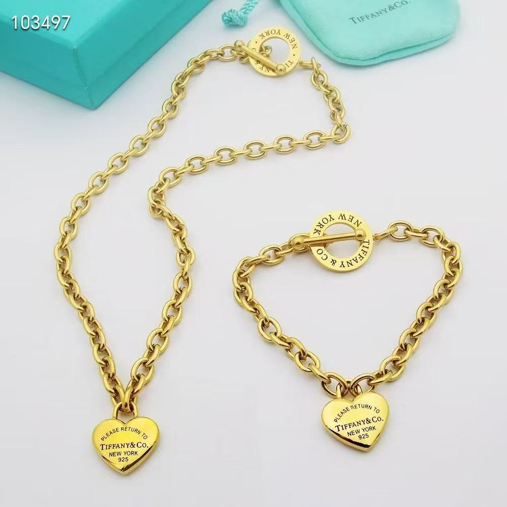 TIFFANY return to set gold