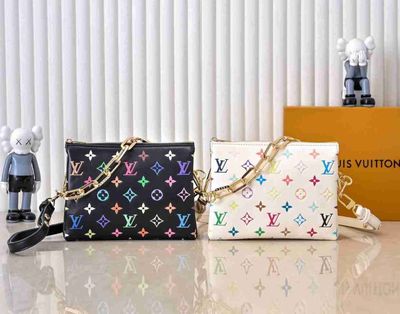 LV x TM coussin