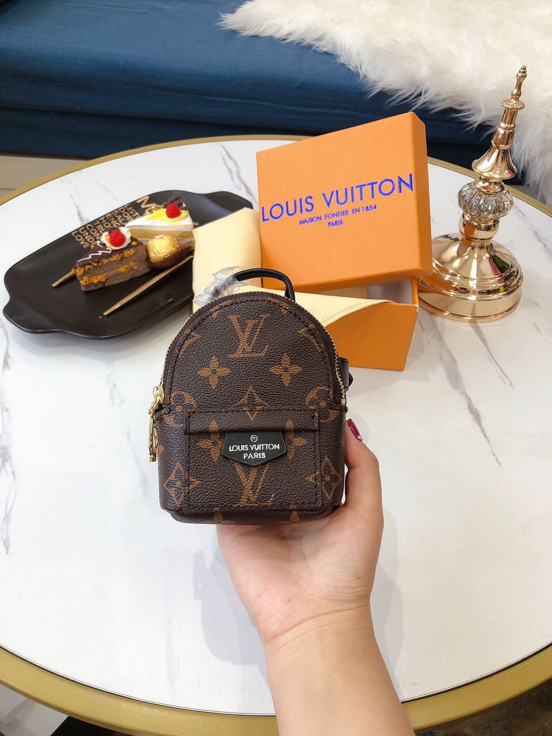 LV mini bracelet bag