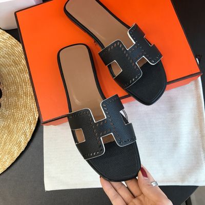 HERMES oran cutout sandal