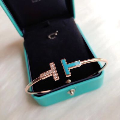 TIFFANY t turquoise bangle