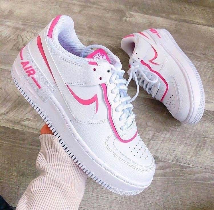 NIKE pink shadow AF1