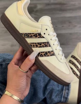 ADIDAS silver leopard