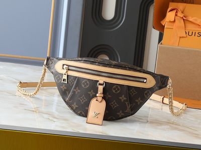 LV high rise chain bumbag