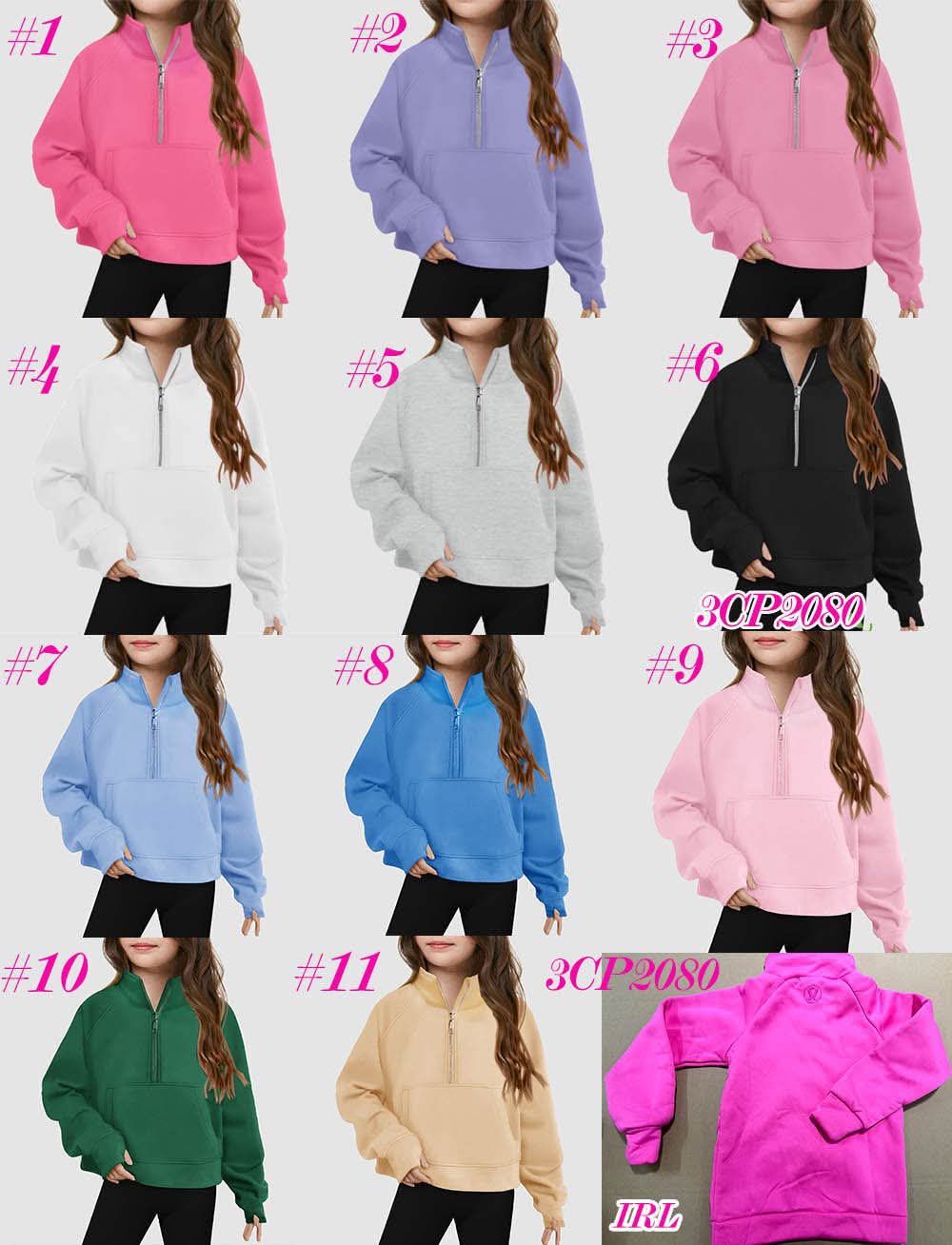 LULU scuba half zip | lil&#39; babes