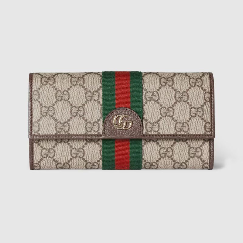 GG ophidia button wallet