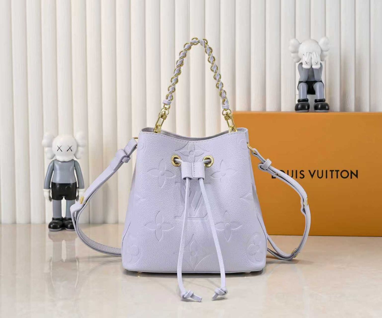 LV lavender bucket