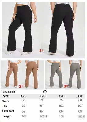 LULU flare legging (plus)