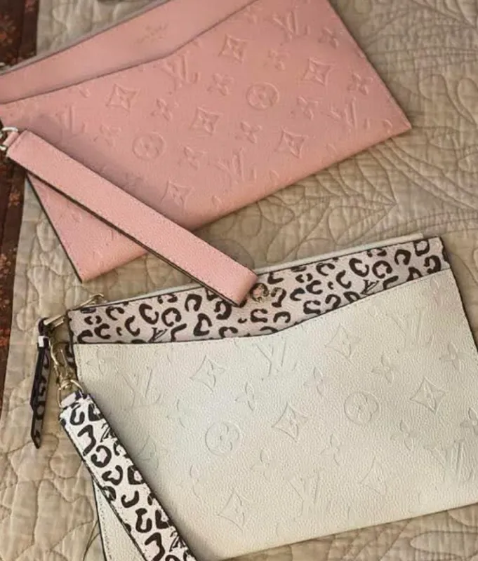 LV girly wristlet