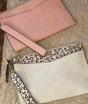 LV girly wristlet