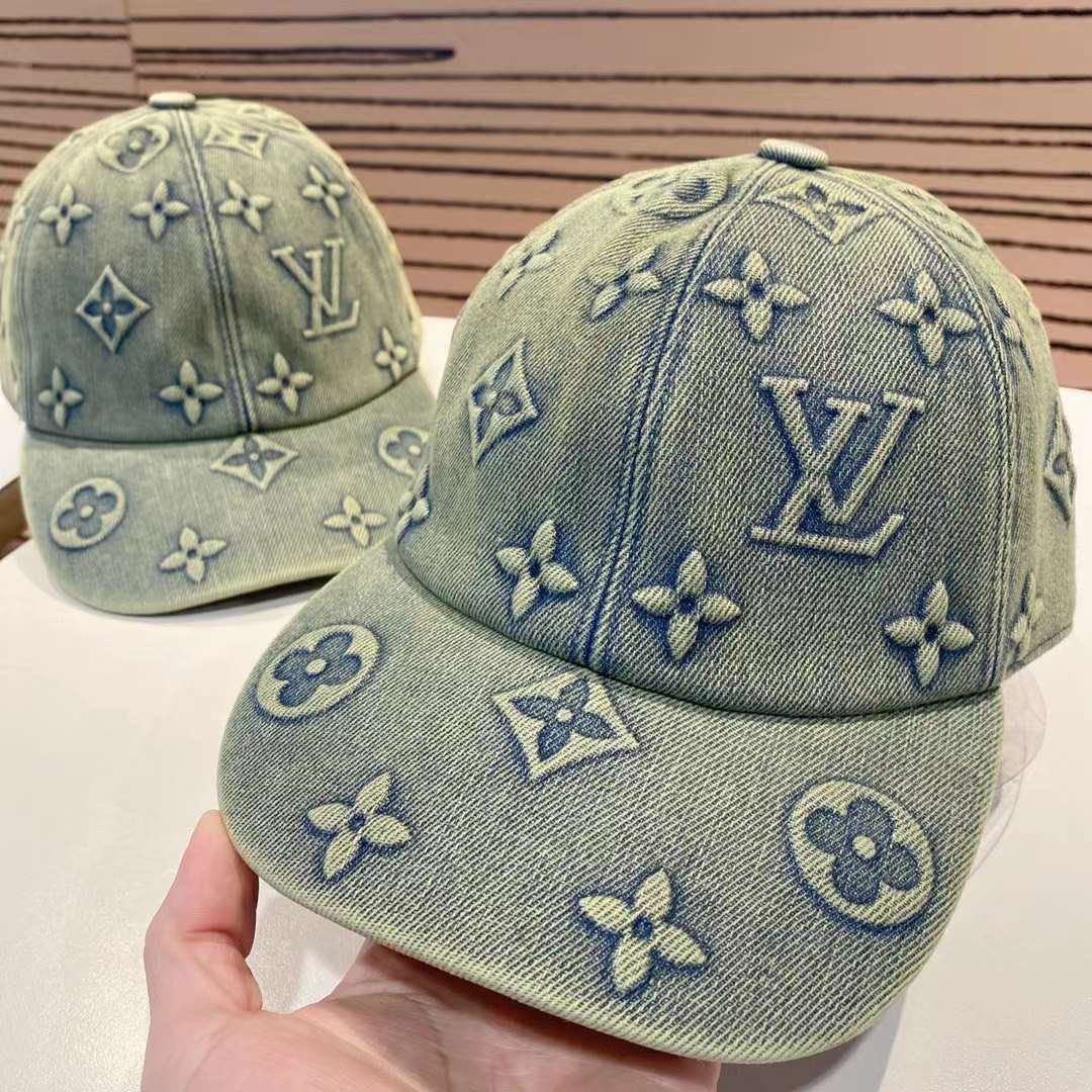 LV denim hat