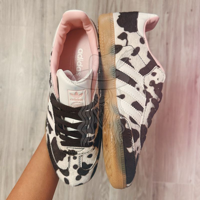 ADIDAS cow print samba