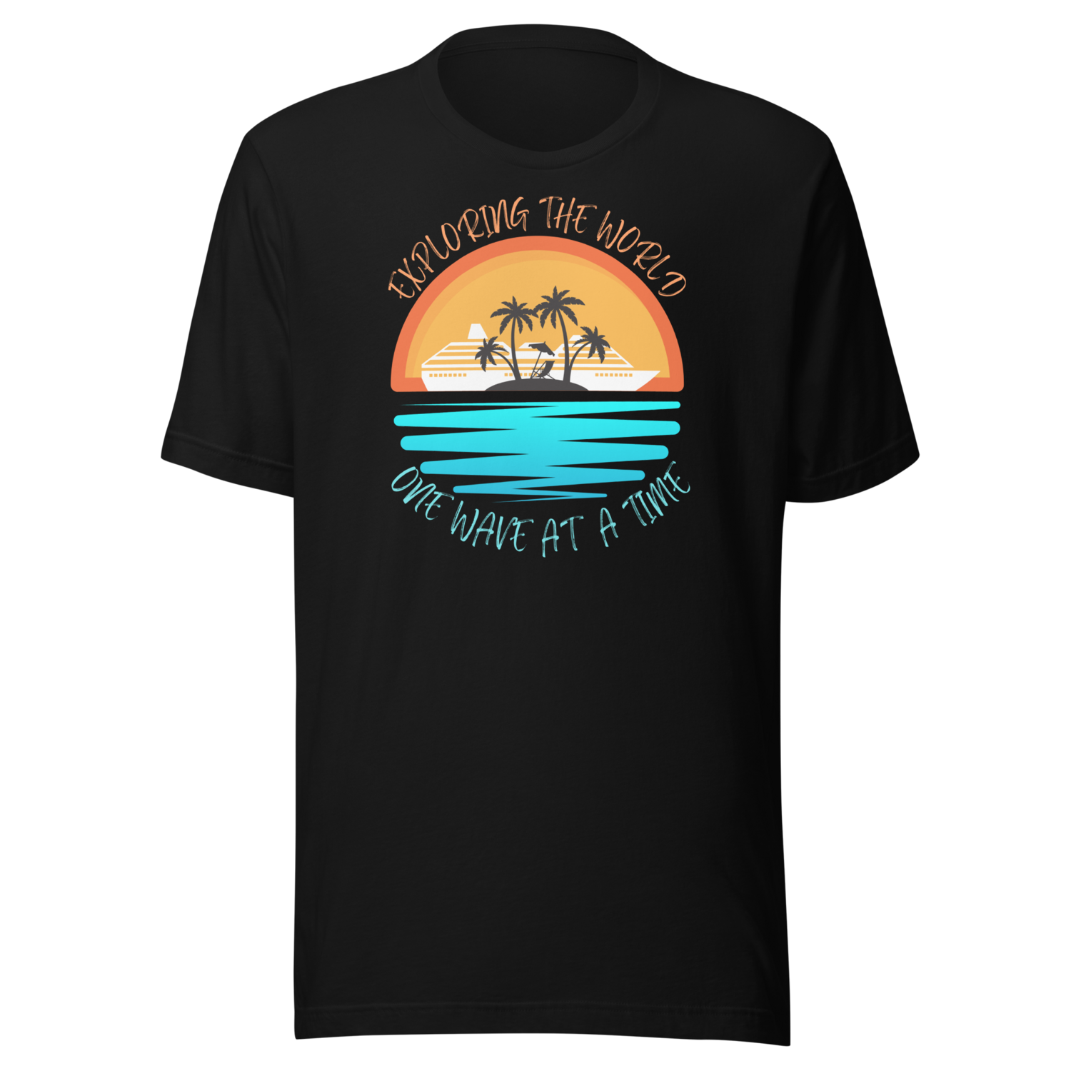 Exploring the world Unisex Cruise T-shirt