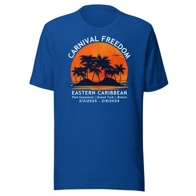 Eastern Caribbean 2/3/2024 v1.0 Unisex T-Shirt