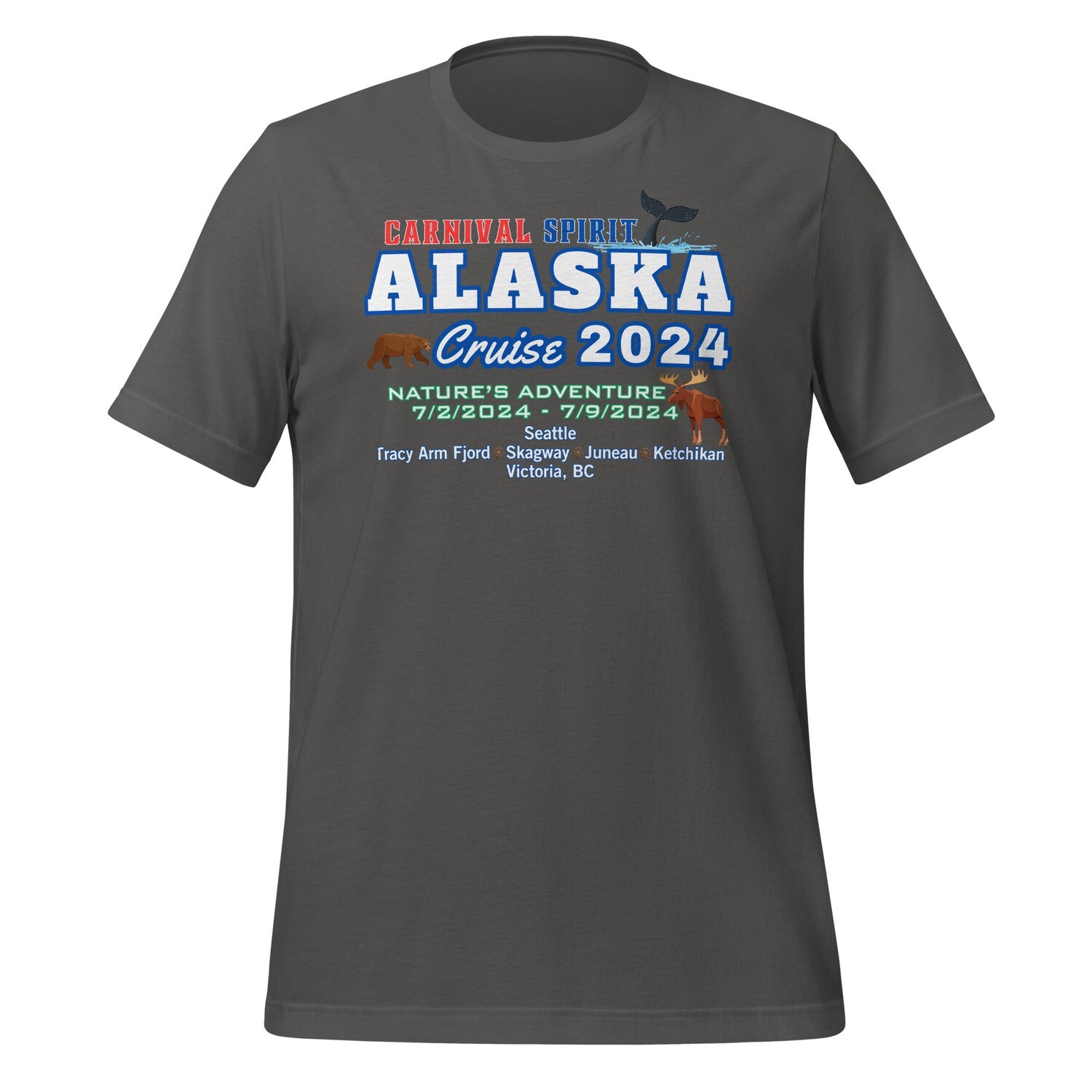 Alaska 7/2/2024 v2.0 Unisex T-Shirt